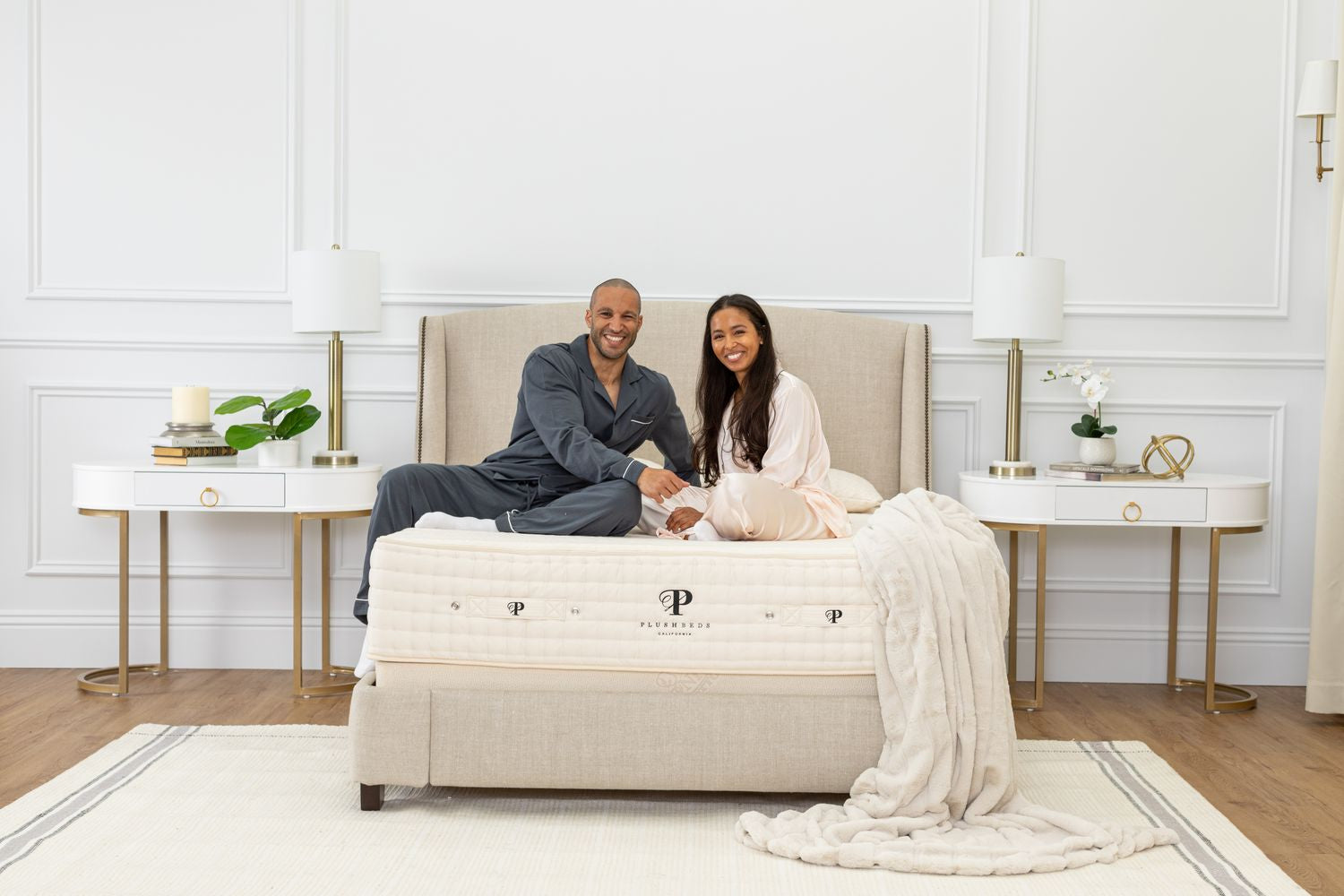 Natural Bliss vegan latex mattress by PlushBeds