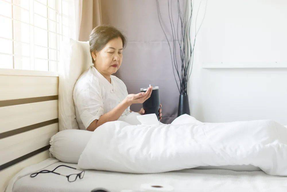 woman with COPD taking benzodiazepines